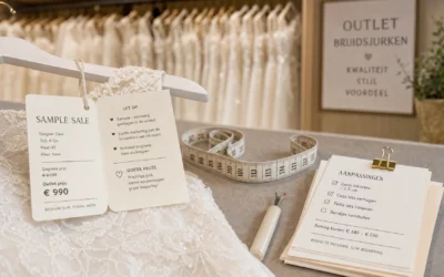 Bruidsjurken outlet: zo shop je slim en stijlvol