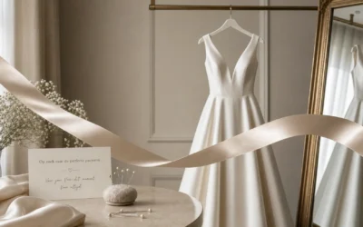 Een satijnen trouwjurk kiezen die luxe en comfortabel voelt