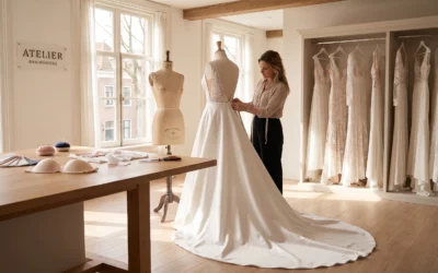 Trouwjurk open rug kiezen zonder in te leveren op steun